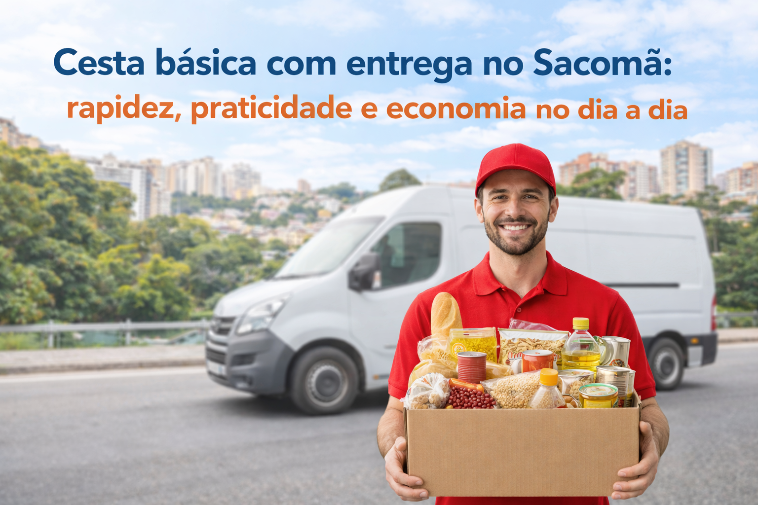 Cesta básica com entrega no Sacomã