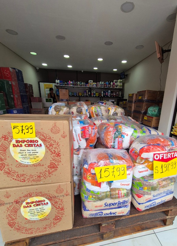 Cestas para Doação Empório das Cestas